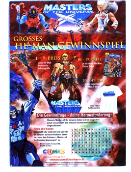 Masters of the Universe Werbeheft (2003): Hol dir die Super Helden aus der TV-Serie! von Mattel